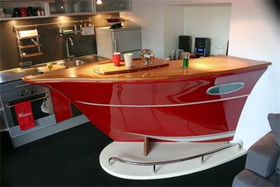 Modern Special Boat Design  Bar Counter Furniture