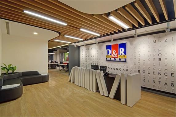 Book Publishing Company  Reception  Counter Design