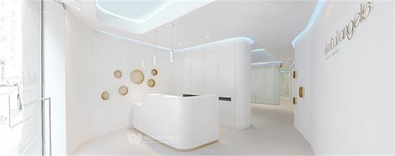 Dental Reception Seating Area Counter Health Material