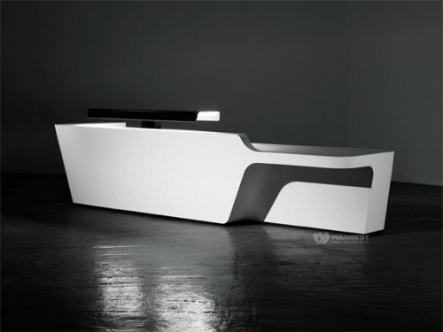 Modern Industial Office Furniture Design White Reception Desk