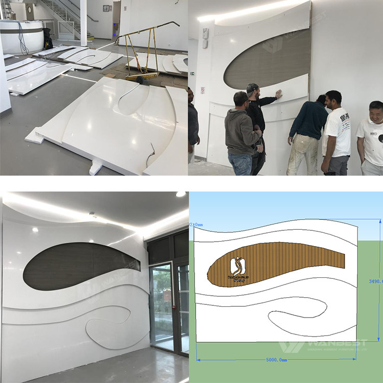 Corian Wall decoration 