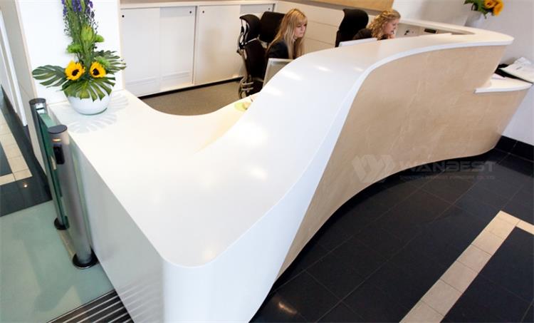 Reception desk -white 