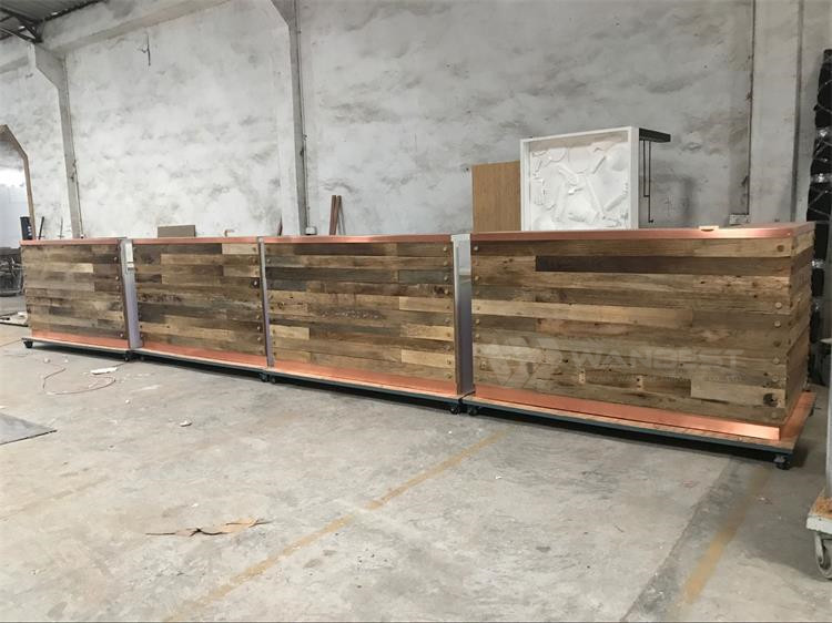 Large bar counter 