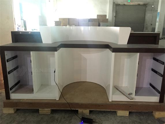 Coffee Bar Counter Customized Special Cup Shape Design