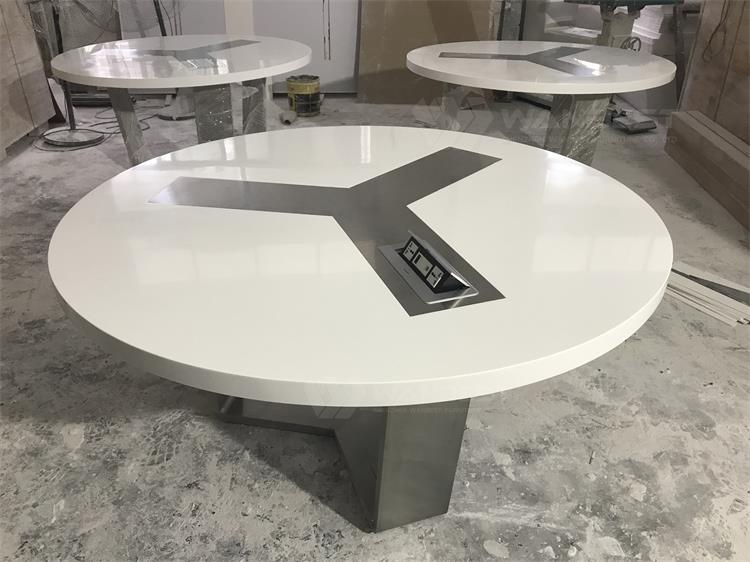 3 round conference table 