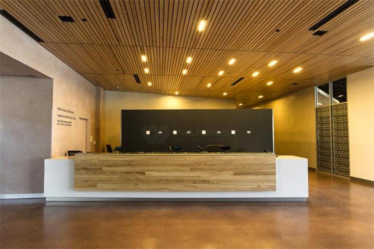 Straight reception desk 