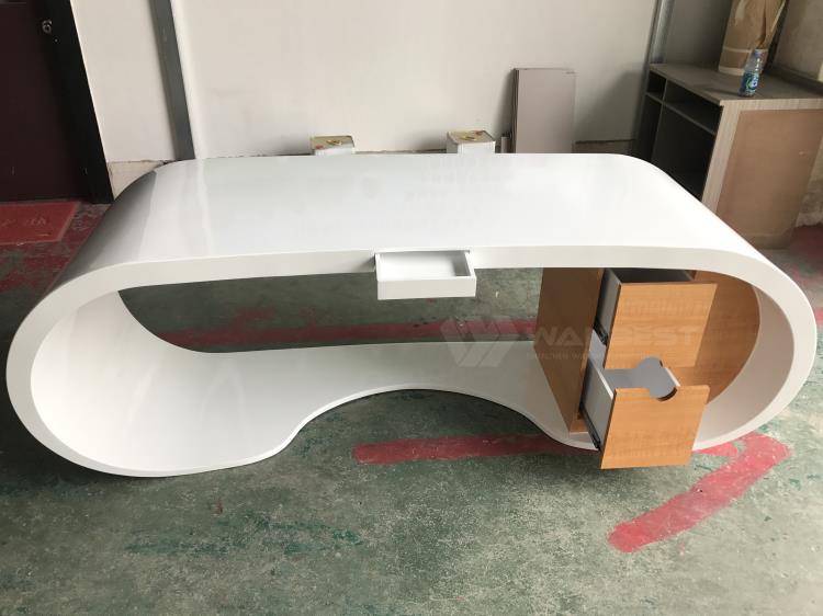 Wooden lacquer office desk 