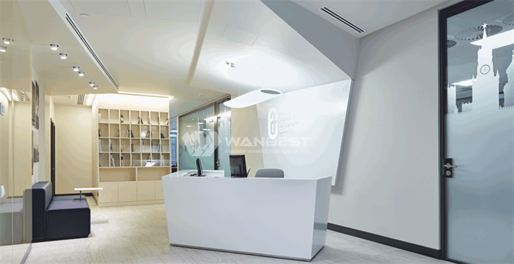 Beauty luxury design reception desk, 