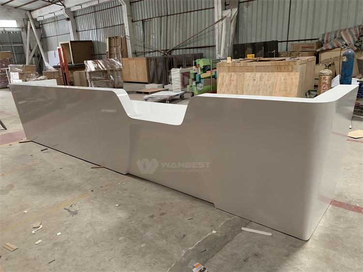 Large company front counter furniture 