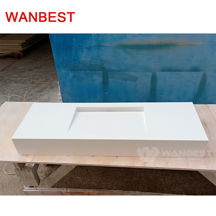 China Factory Artificial Stone Bathroom Washing Sink
