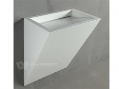 Artificial Marble Small Inverted Triangle Bathroom Sink