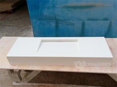 China Factory Artificial Stone Bathroom Washing Sink