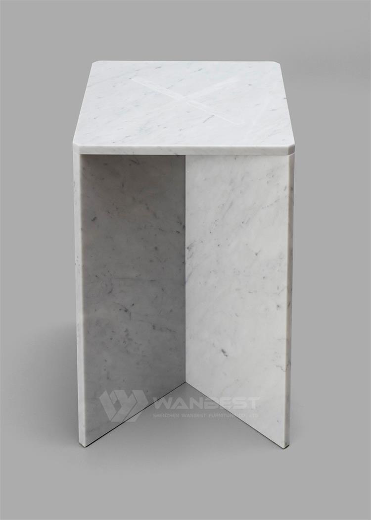 Tall marble coffee table 