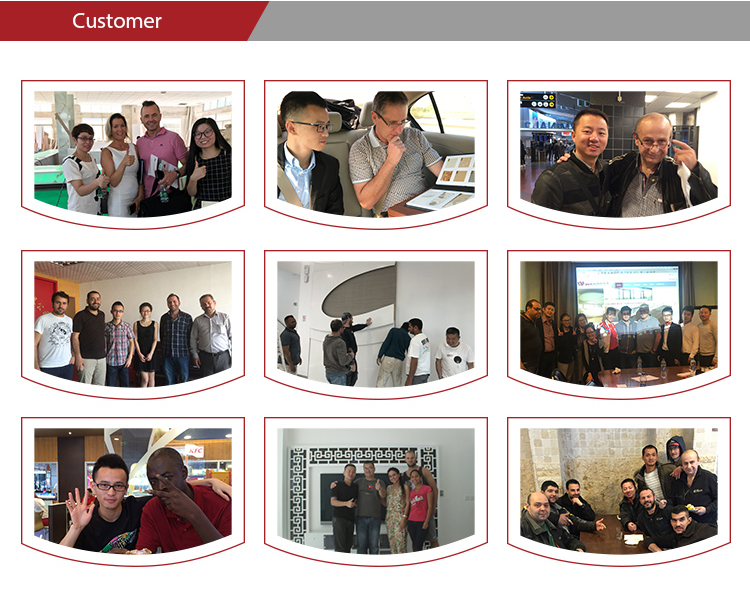 Our customers from all over the world 