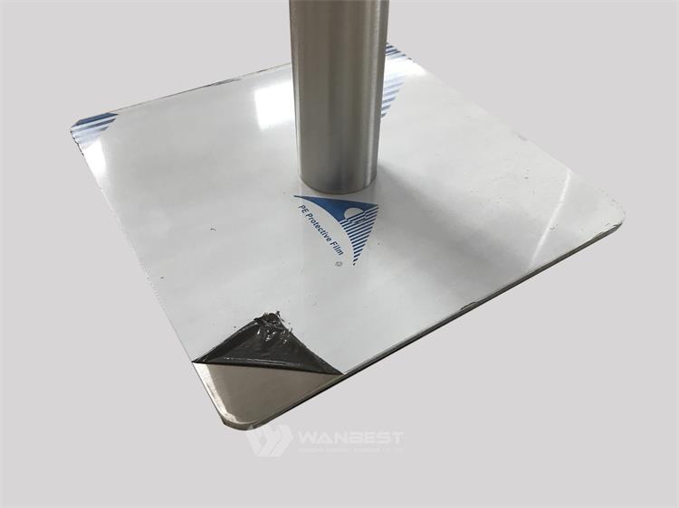 the 304 stainless steel leg of dining table 
