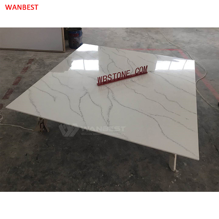 Pattern solid surface coffee table modern design 