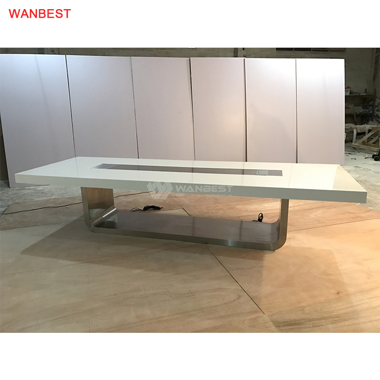 Hot Selling Acrylic Stone Conference Table