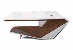 C shape office New style generation stone office desk