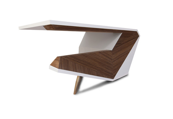 C shape office New style generation stone office desk