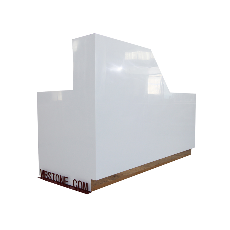 artificial marble reception desk