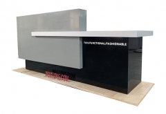 grey dove salon office lobby reception counter for sale