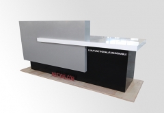 grey dove salon office lobby reception counter for sale