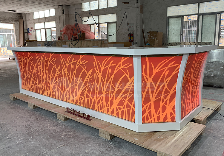 led bar counter