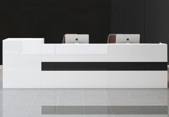 Modern office building furniture salon reception desk