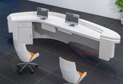 Modern salon boss corian reception table desk for amazon