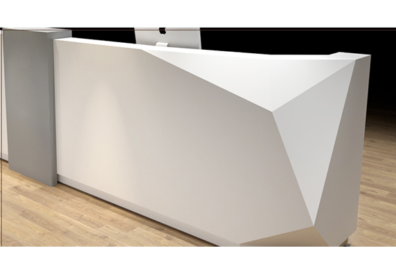 modern hairdressing barber shop reception counter desk