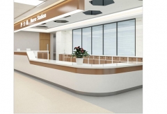hospital clinic furniture nurse station reception desk