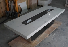 Artificial stone meeting conference room table