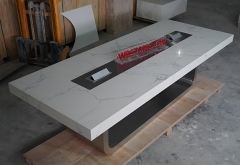 Artificial stone meeting conference room table