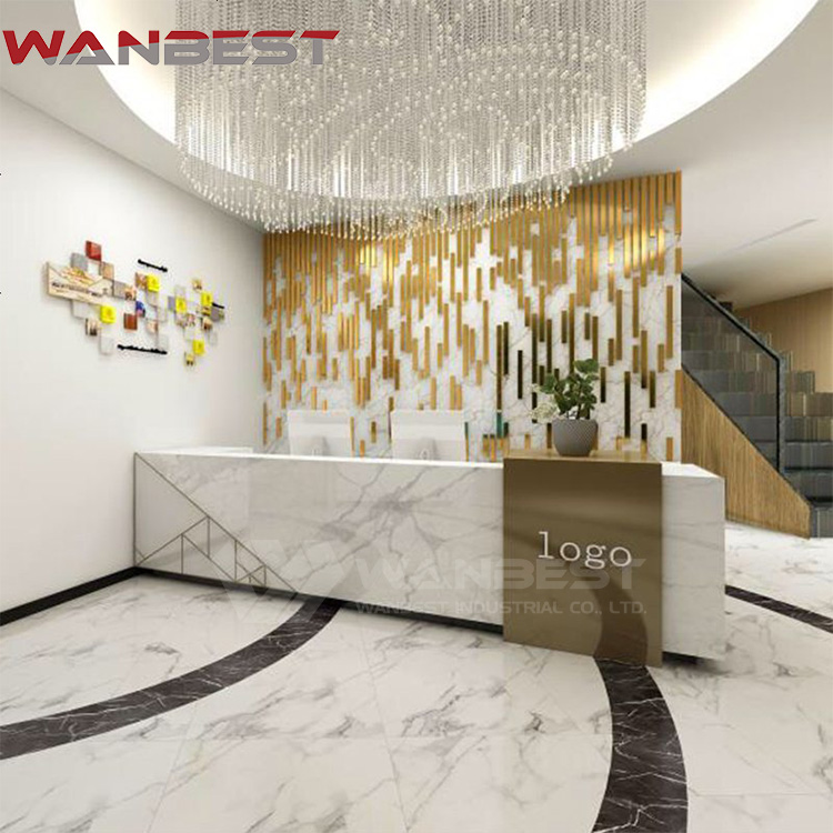 marble reception desk