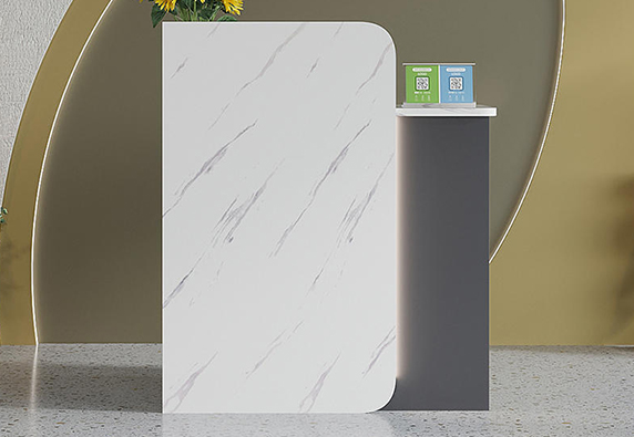 Modern Minimalist Small Reception Desk Cashier Counter