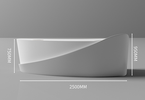 2023 Modern White Solid Surface Reception Desk