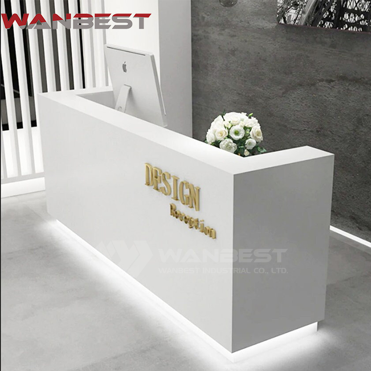 salon reception desk