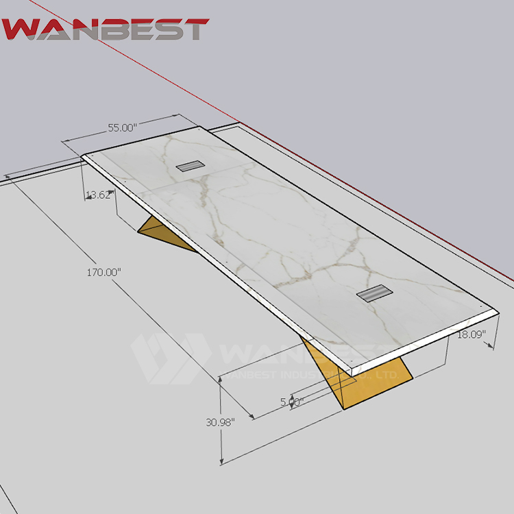 conference table size