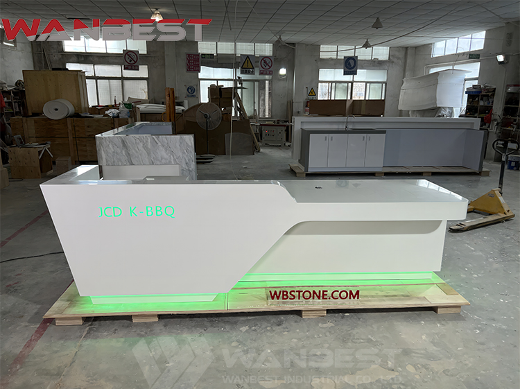 reception desk design