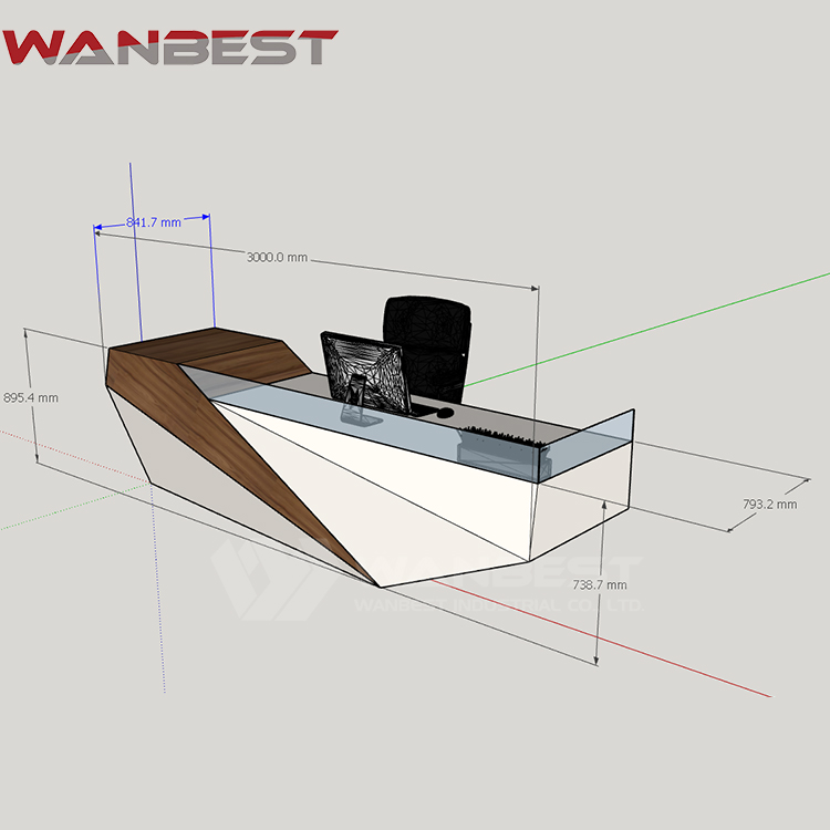 reception desk design