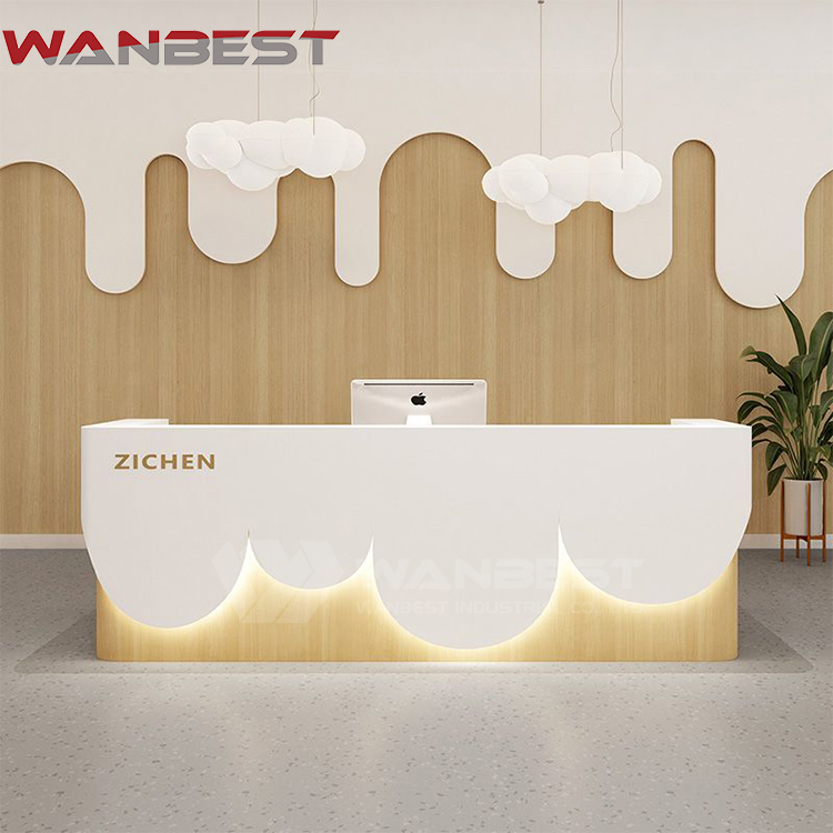 Modern reception desk design