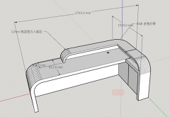 Color solid surface factory real shot LED reception desk