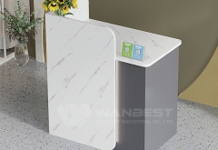 Modern Minimalist Small Reception Desk Cashier Counter