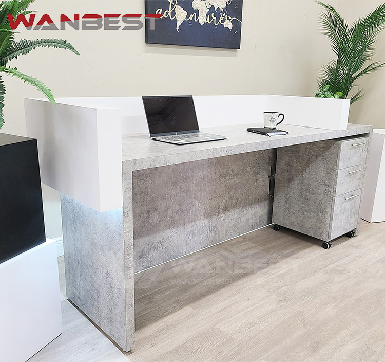 led reception desk