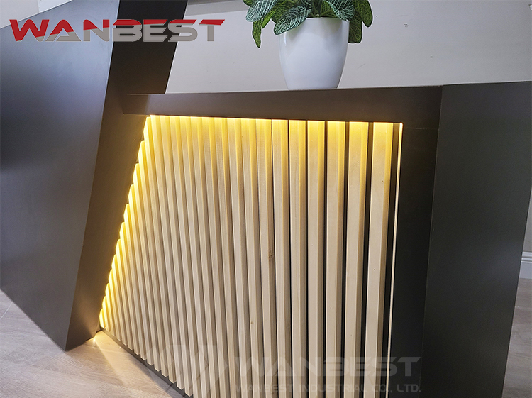 led reception desk