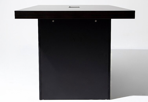 modern black office conference room table for sale