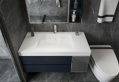 White hotel home commercial hand wash sink for sale