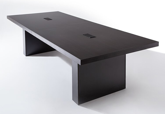 modern black office conference room table for sale