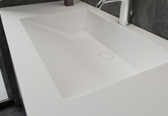 White hotel home commercial hand wash sink for sale