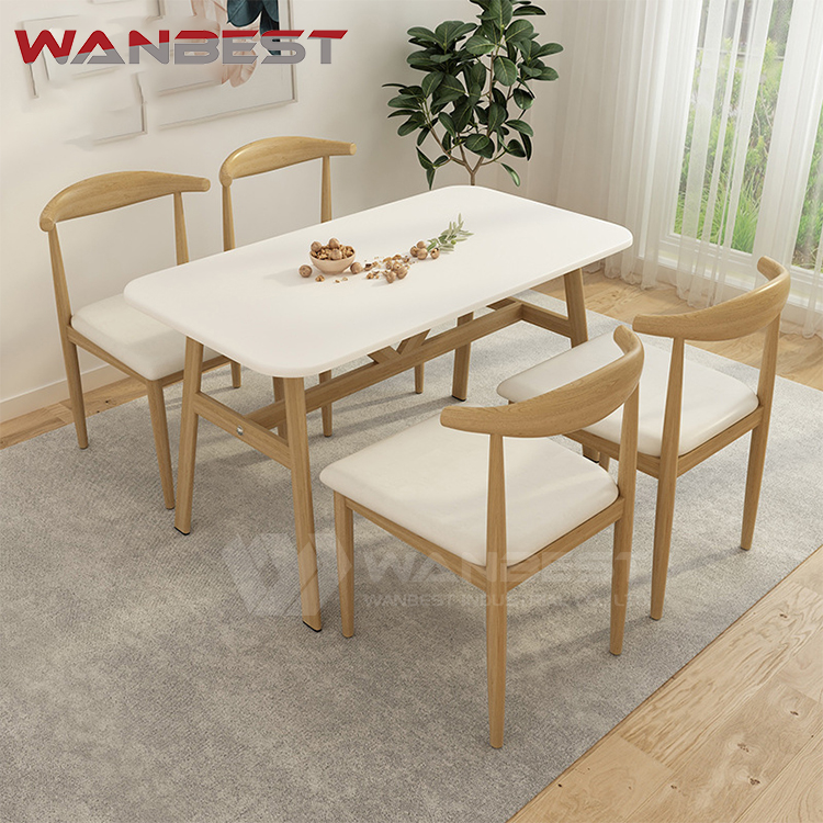 white dinning table